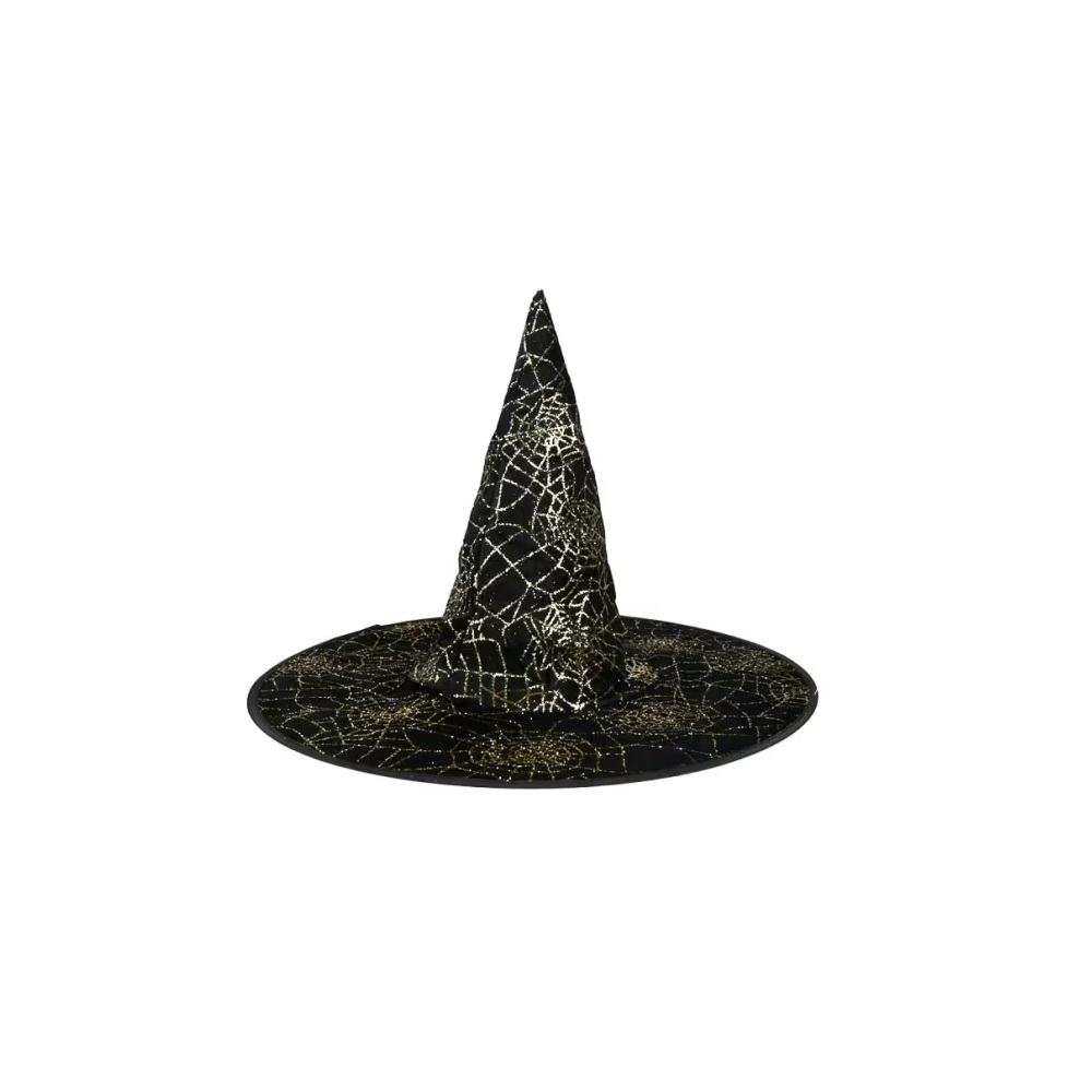 HALLOWEEN - SOMBRERO DE BRUJA DE POLIESTER MULTICOLOR - 1