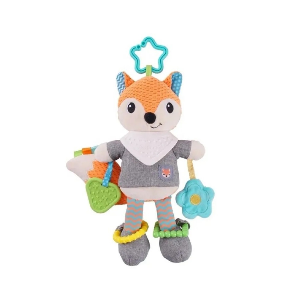 PELUCHE SENSORIAL COLGANTE MORDEDOR PARA NIÑOS BEBES - 1