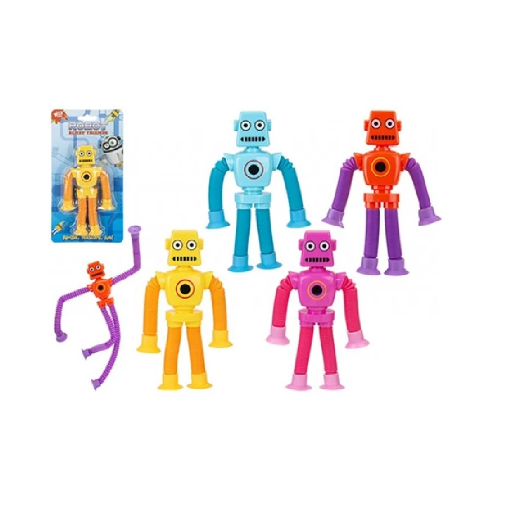 ROBOT FLEXIBLE TUBEZ CON BRAZOS Y PIERNAS EXTENSIBLES - 1