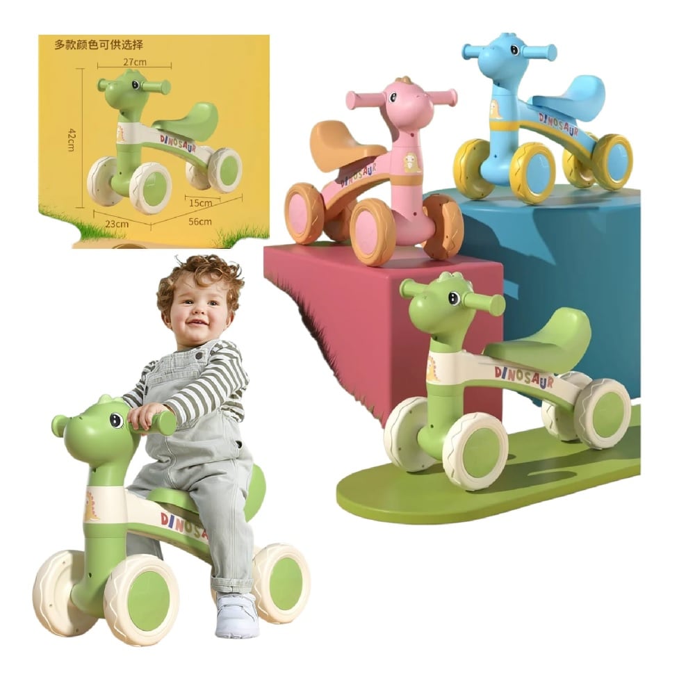 TRICICLO BAJITO DINO BEBE - NIÑO - 1