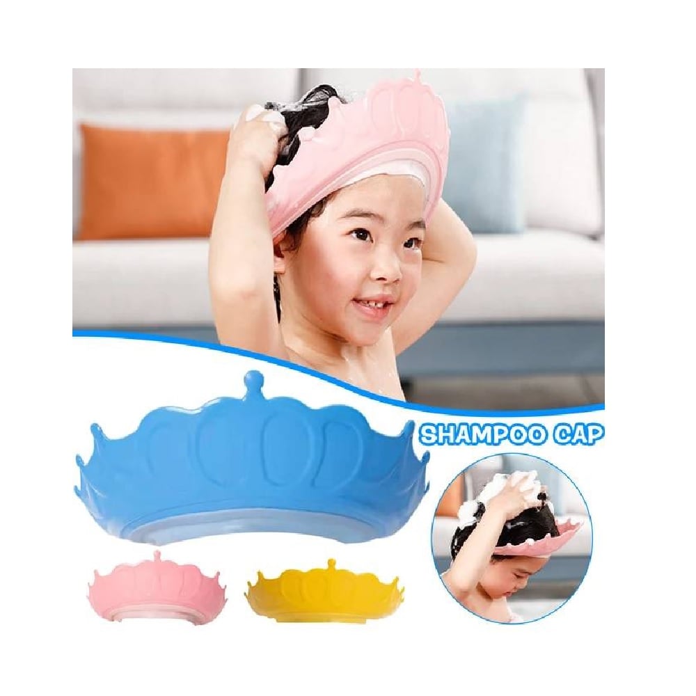 GORRO DE BAÑO CORONA PARA NIÑA - 1