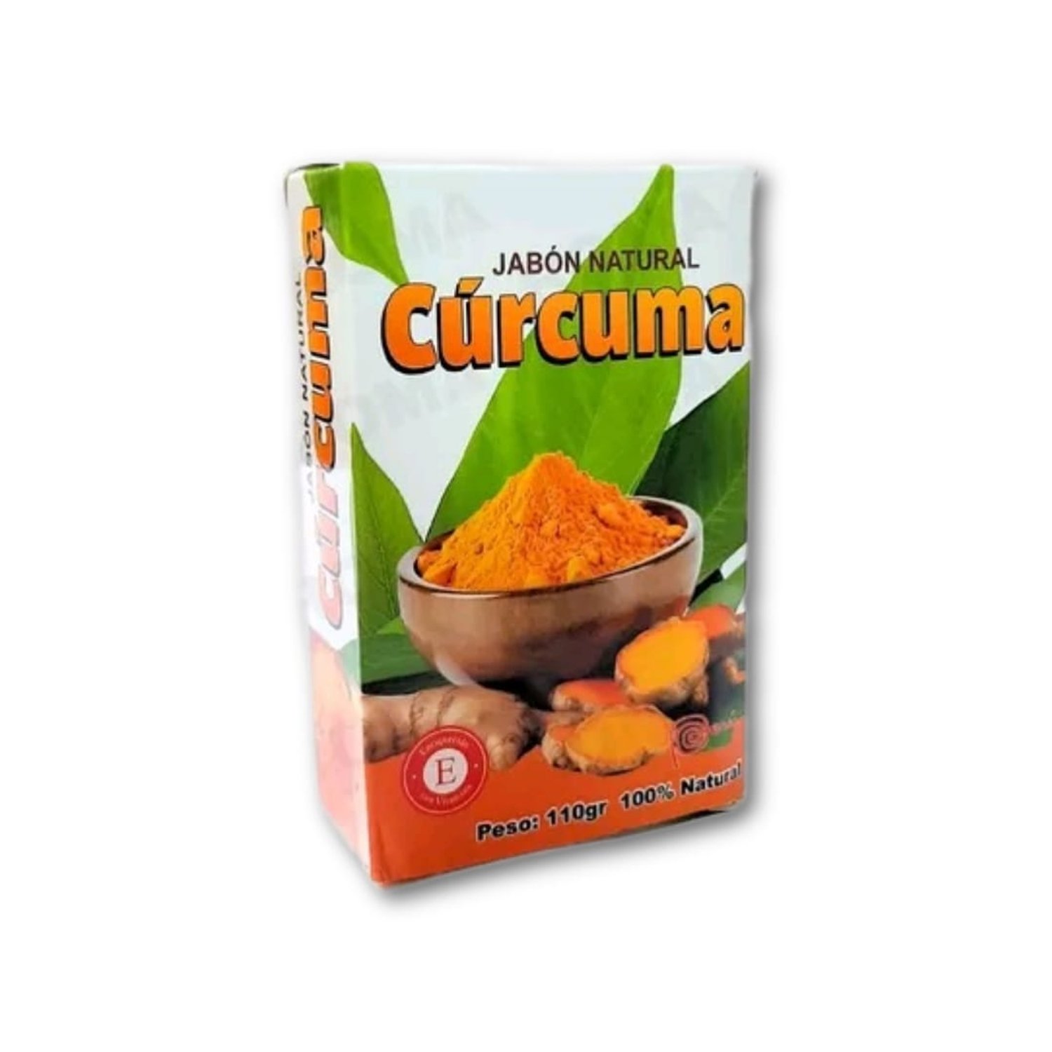JABÓN DE CÚRCUMA NATURAL 110G - 1