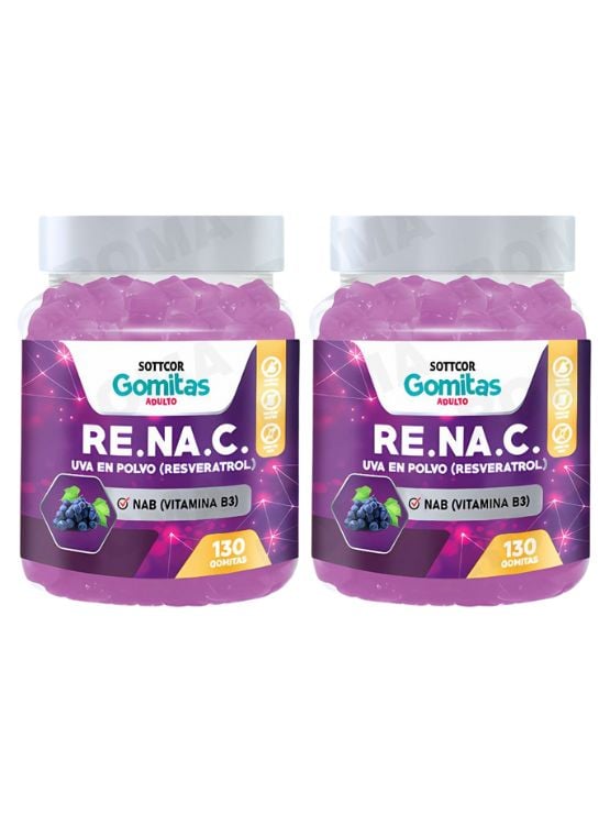 2 GOMITAS RESVERATROL 260UND - 1
