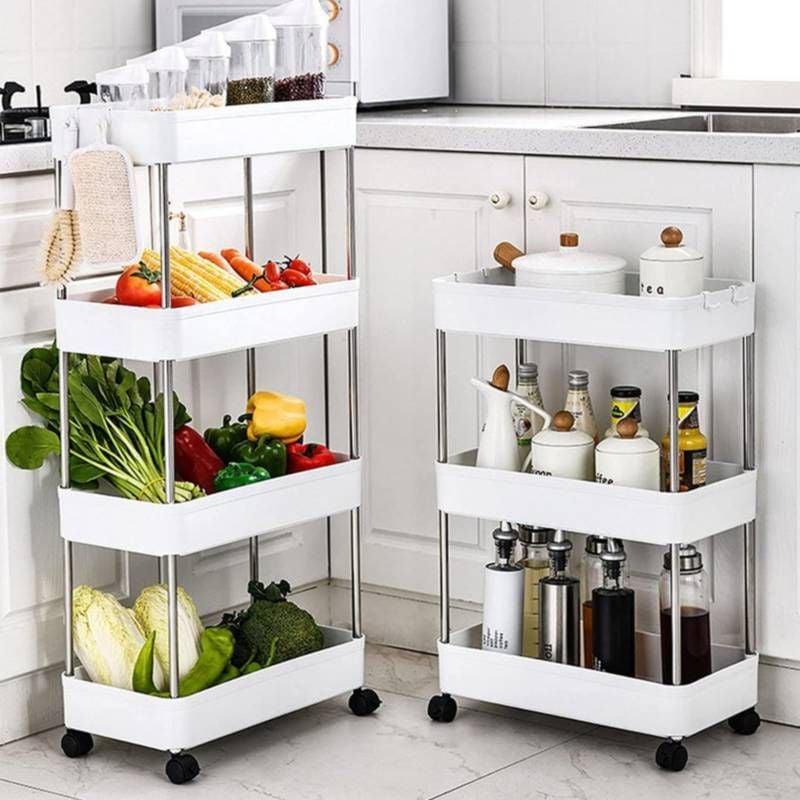 ORGANIZADOR MULTIFUNCIONAL DE 4 PISOS Y RUEDAS - 2