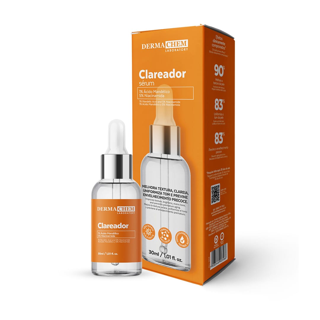 SERUM CLAREADOR 30ML DERMA CHEM - 1