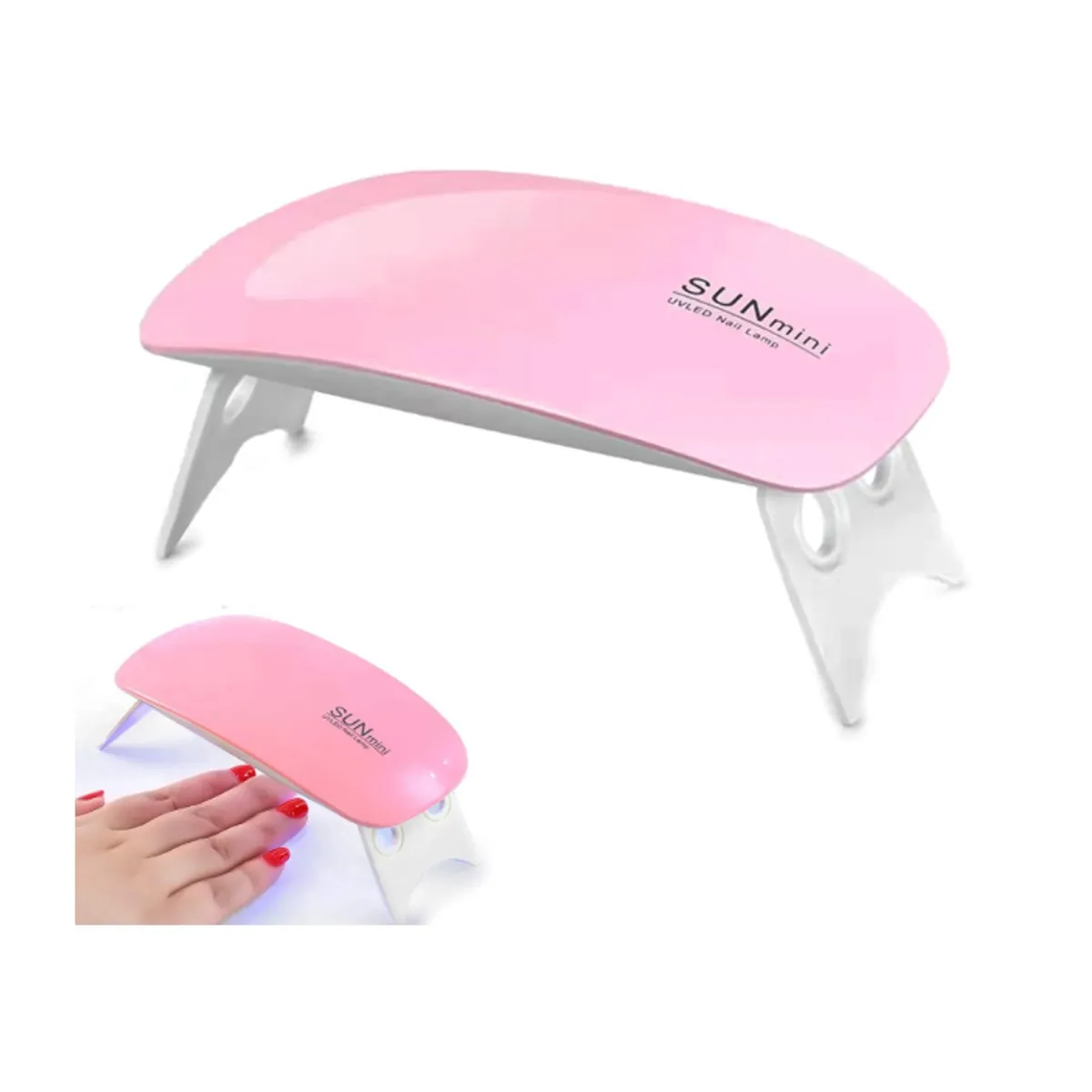 PACK MINI LÁMPARA DE UÑAS + REMOVEDOR DE GEL + REPUJADOR - 3
