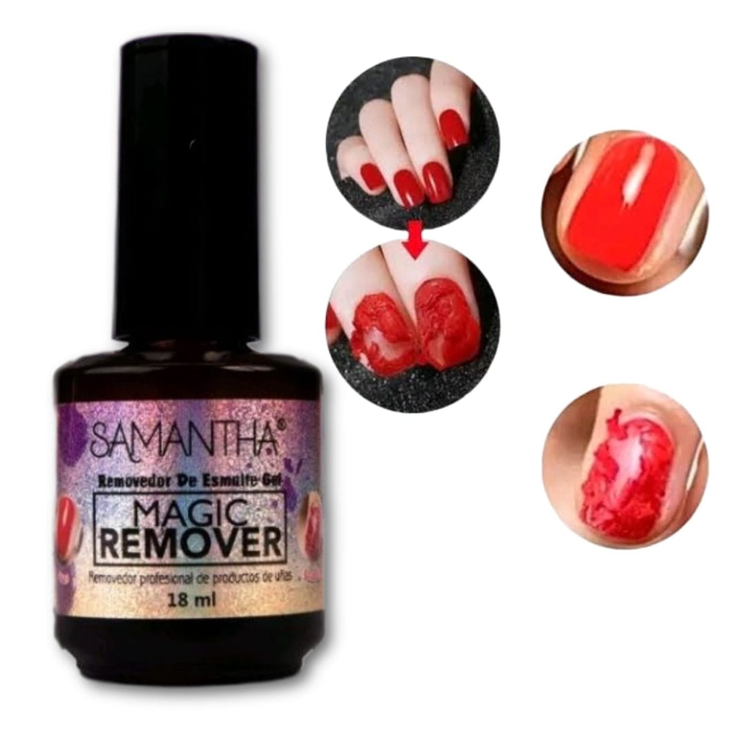 PACK MINI LÁMPARA DE UÑAS + REMOVEDOR DE ESMALTE GEL - 2