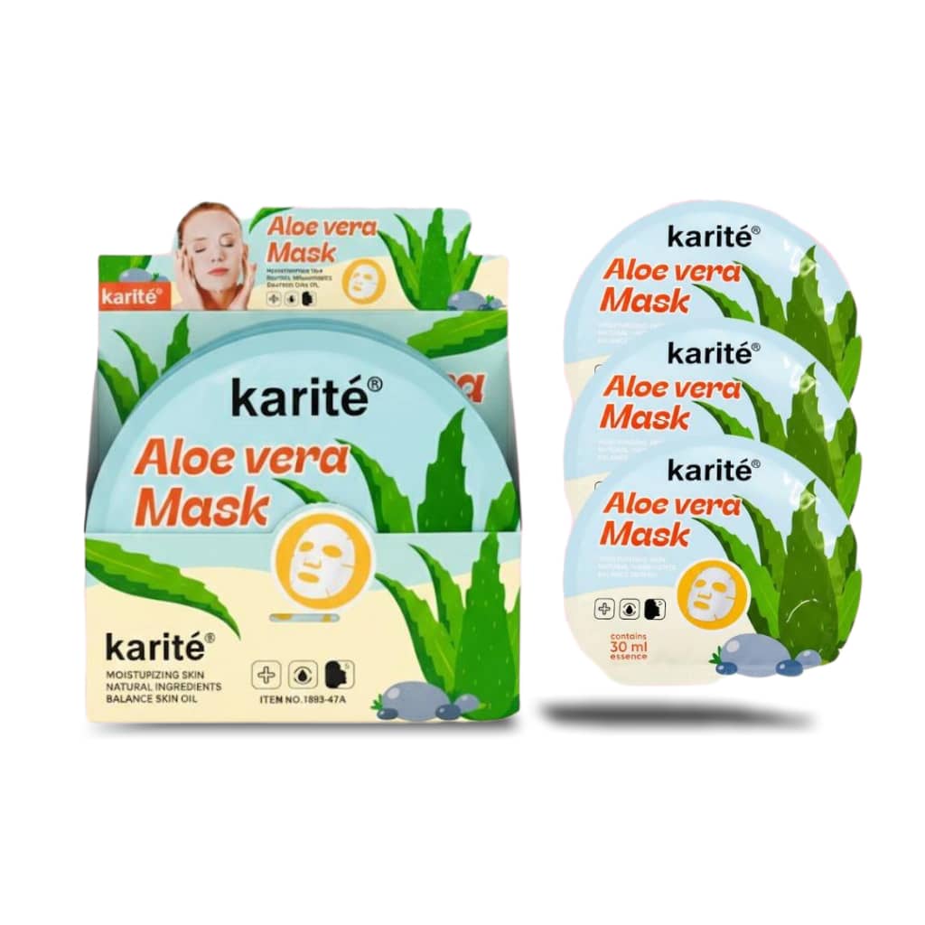 PACK 12 UND DE MASCARILLA FACIAL DE ALOE VERA - 1