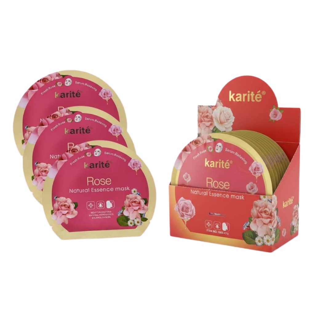 PACK 12 UND DE MASCARILLA FACIAL DE ROSAS - 1