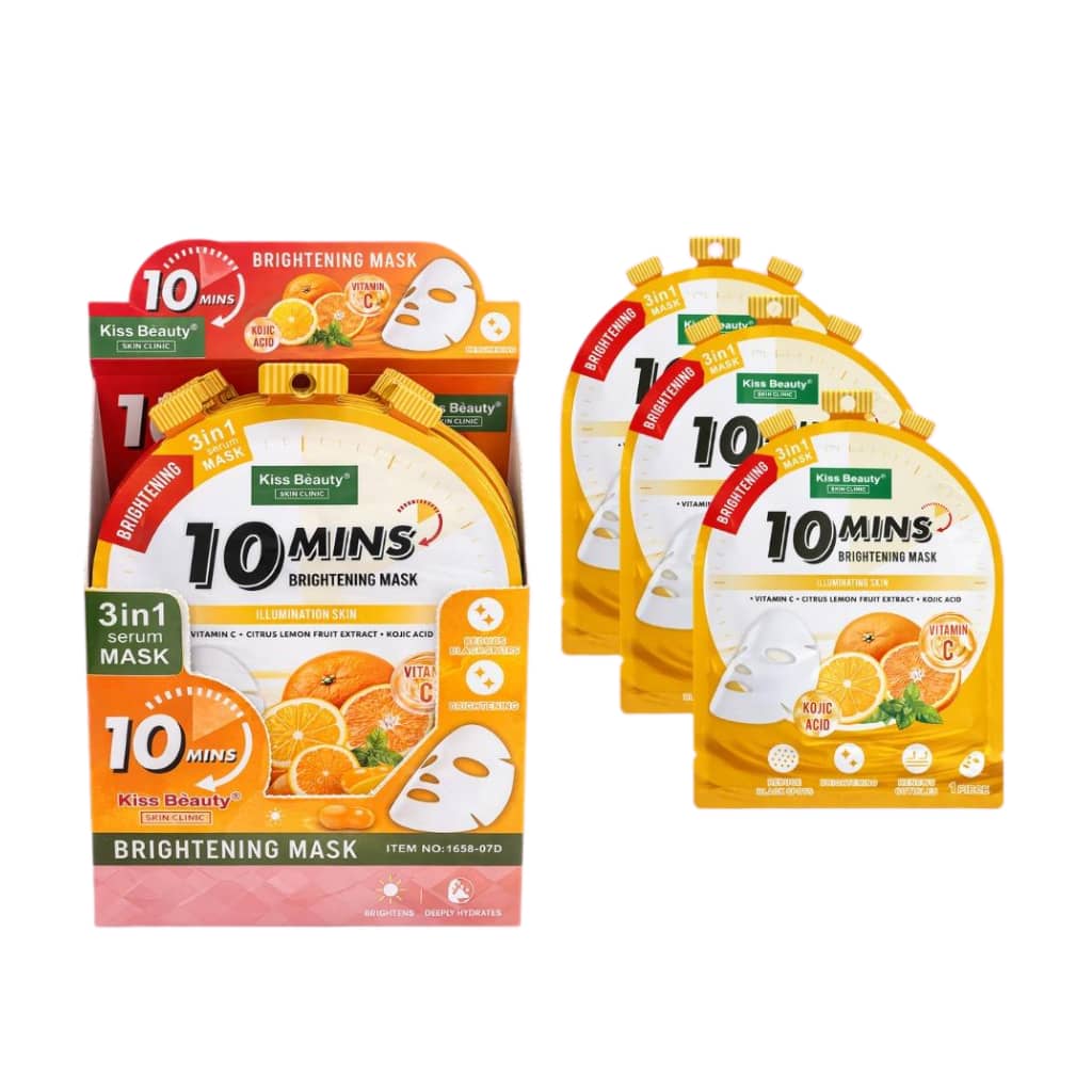 PACK 12 UND DE MASCARILLA FACIAL NARANJA - 1