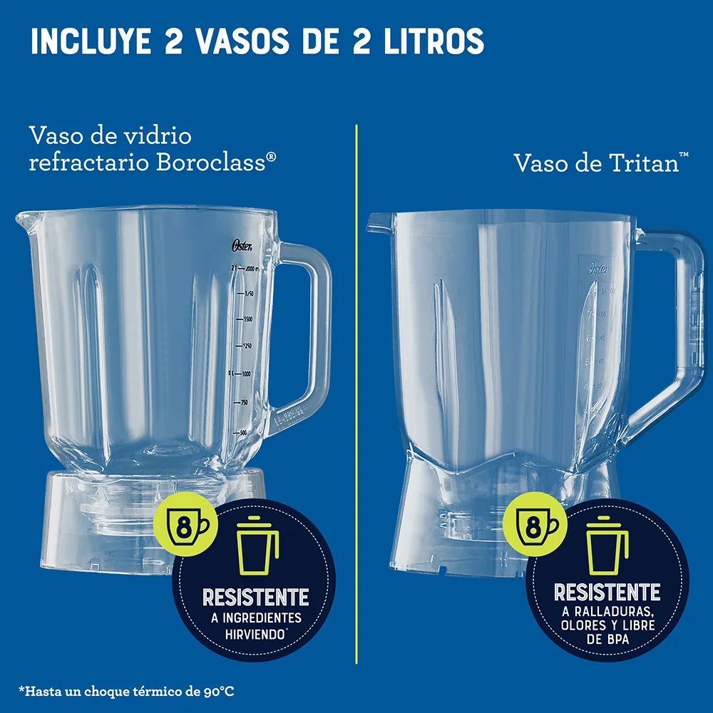 LICUADORA OSTER XPERT CON CONTROL DE TEXTURA BLST3B CAG 053 - 3