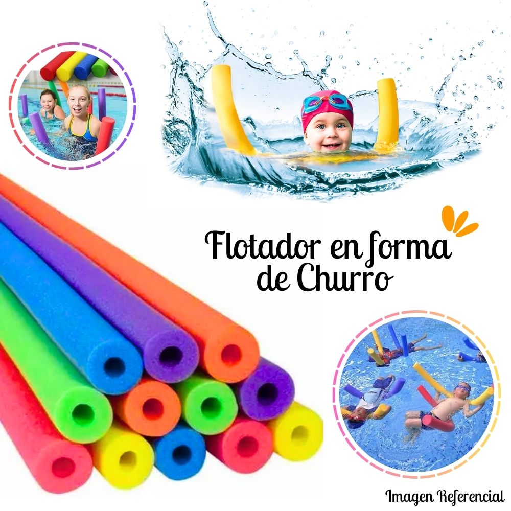 FLOTADOR CHURRO DE PISCINA - 1