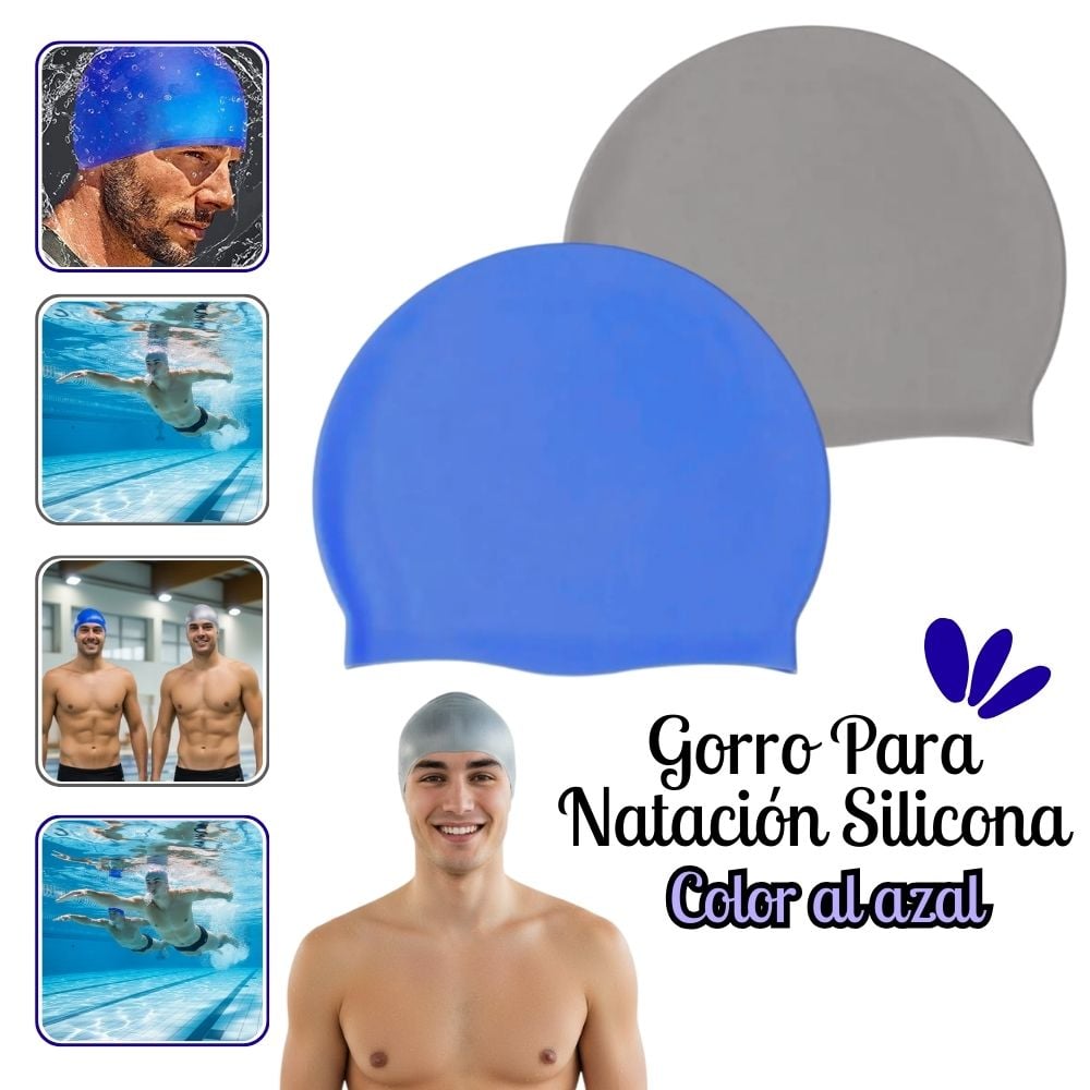GORRO NATACIÓN SILICONA -NZ - 1