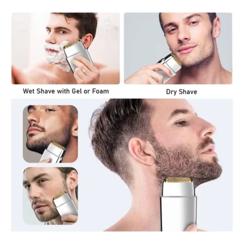 AFEITADORA KM-TX5 SHAVER KEMEI RECARGABLE - 7