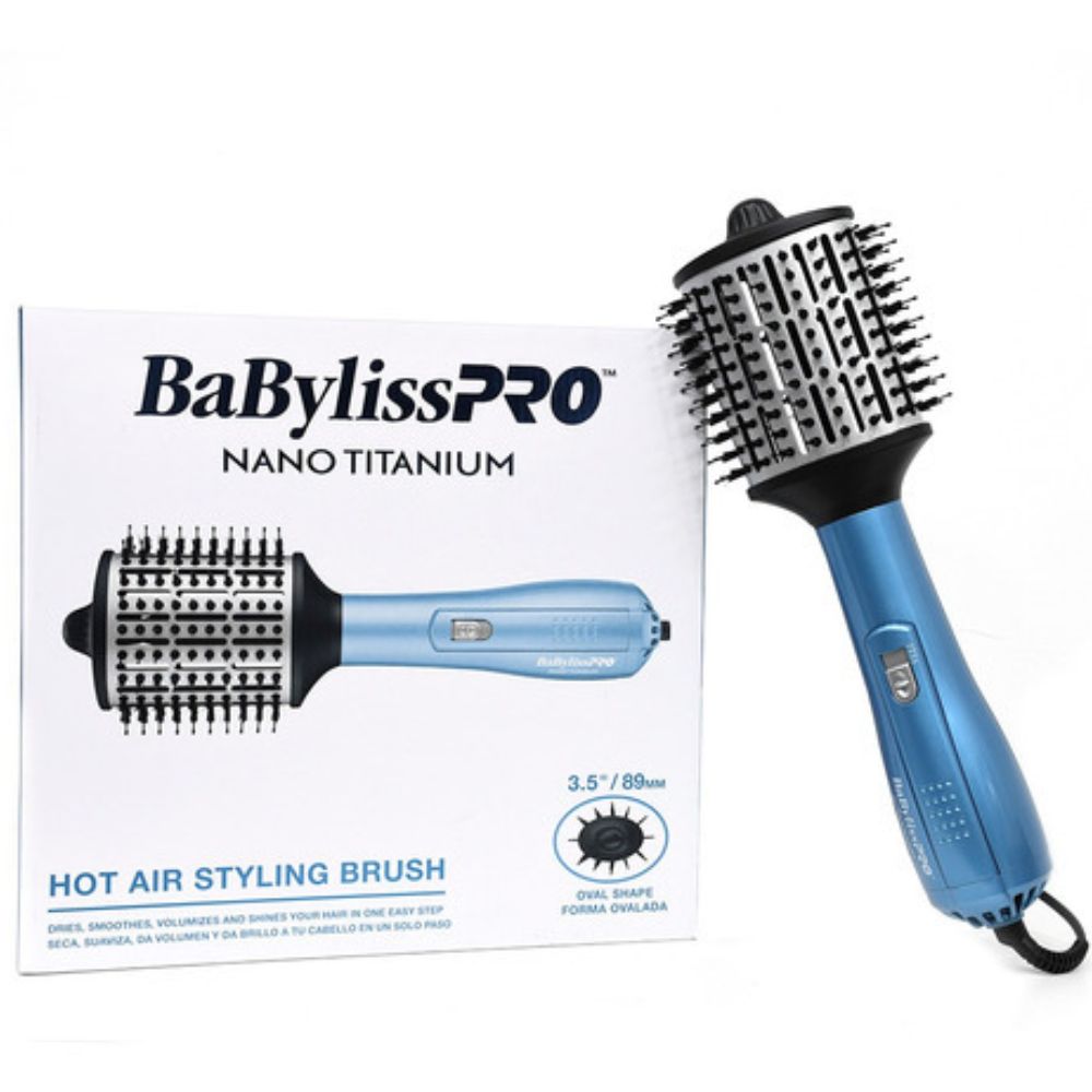 CEPILLO ELÉCTRICO BABYLISS PRO BNTHB350-PE AIRE CALIENTE 3.5' - 5
