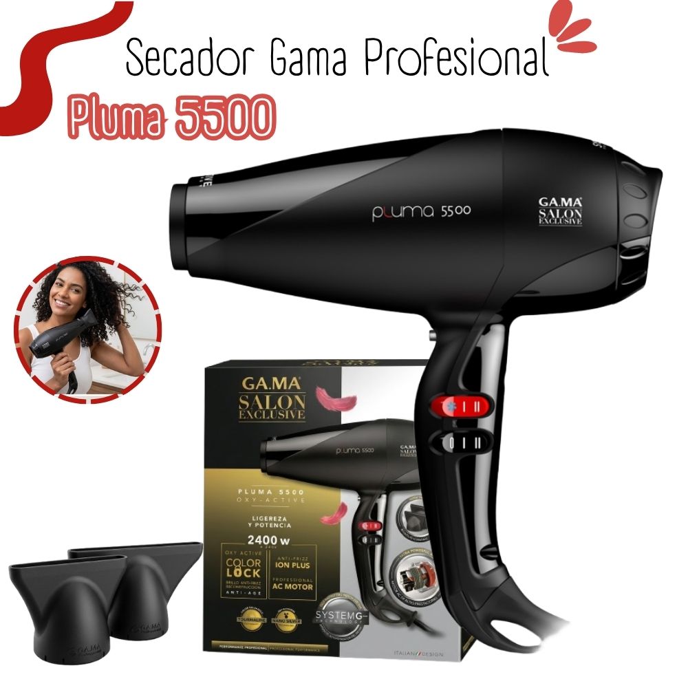 SECADORA GAMA PROFESIONAL 5500 PLUMA OXY-ACTIVE - 1