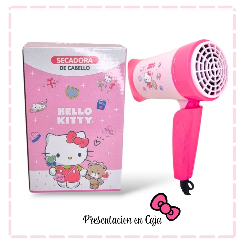 SECADOR DE CABELLO ROMAX HELLO KITTY - 4