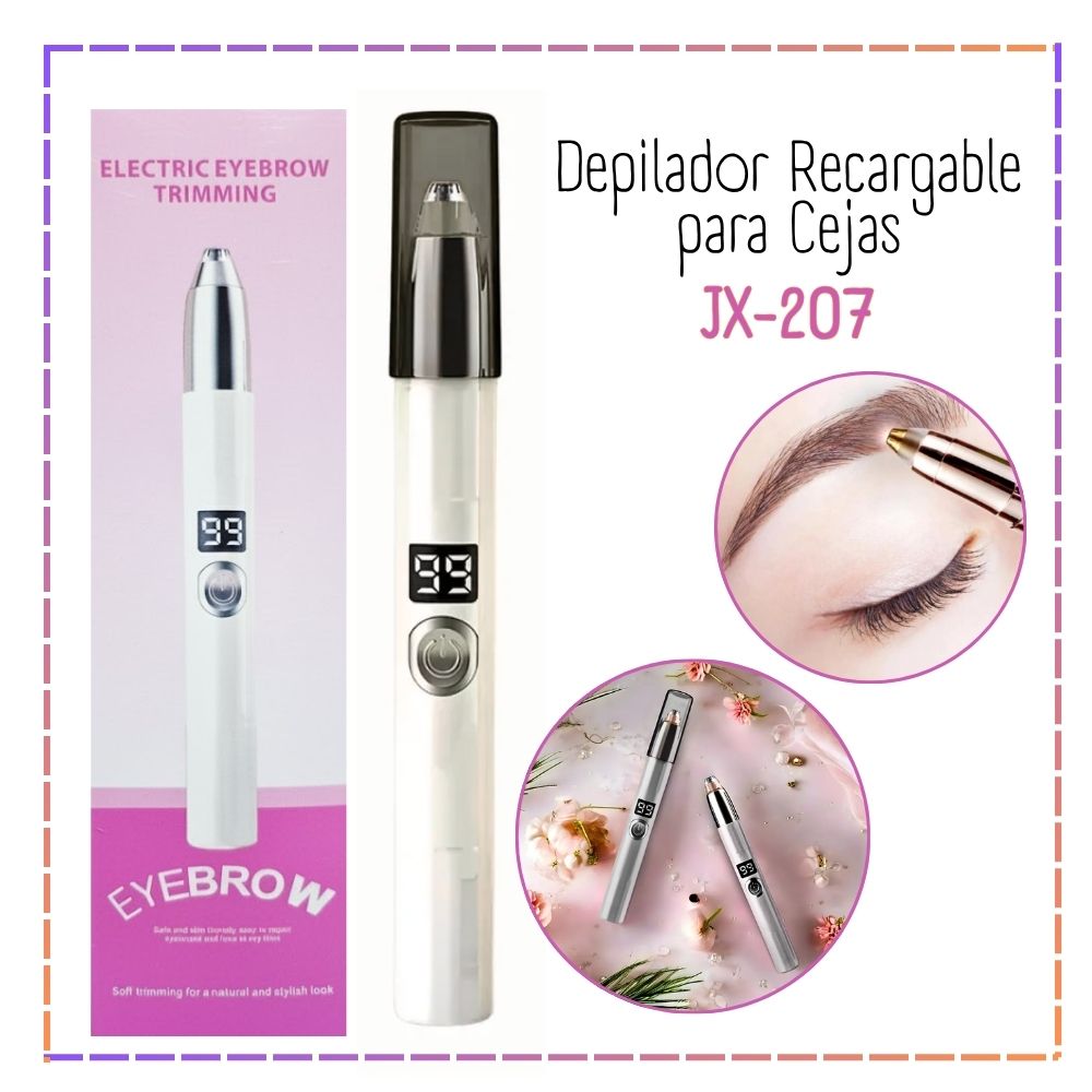 DEPILADORA DE CEJA RECARGABLE - 1