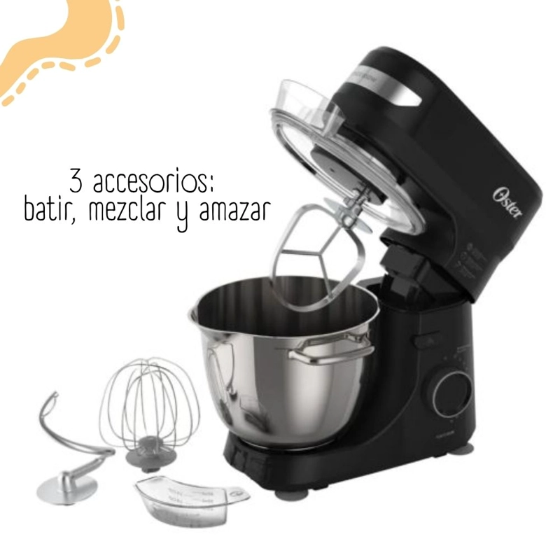 BATIDORA OSTER PLANETARIA 4L DE12 VELOCIDADES 850W - 2