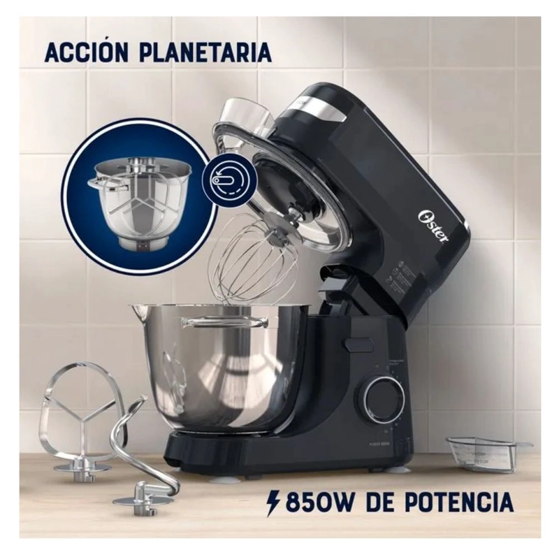 BATIDORA OSTER PLANETARIA 4L DE12 VELOCIDADES 850W - 4