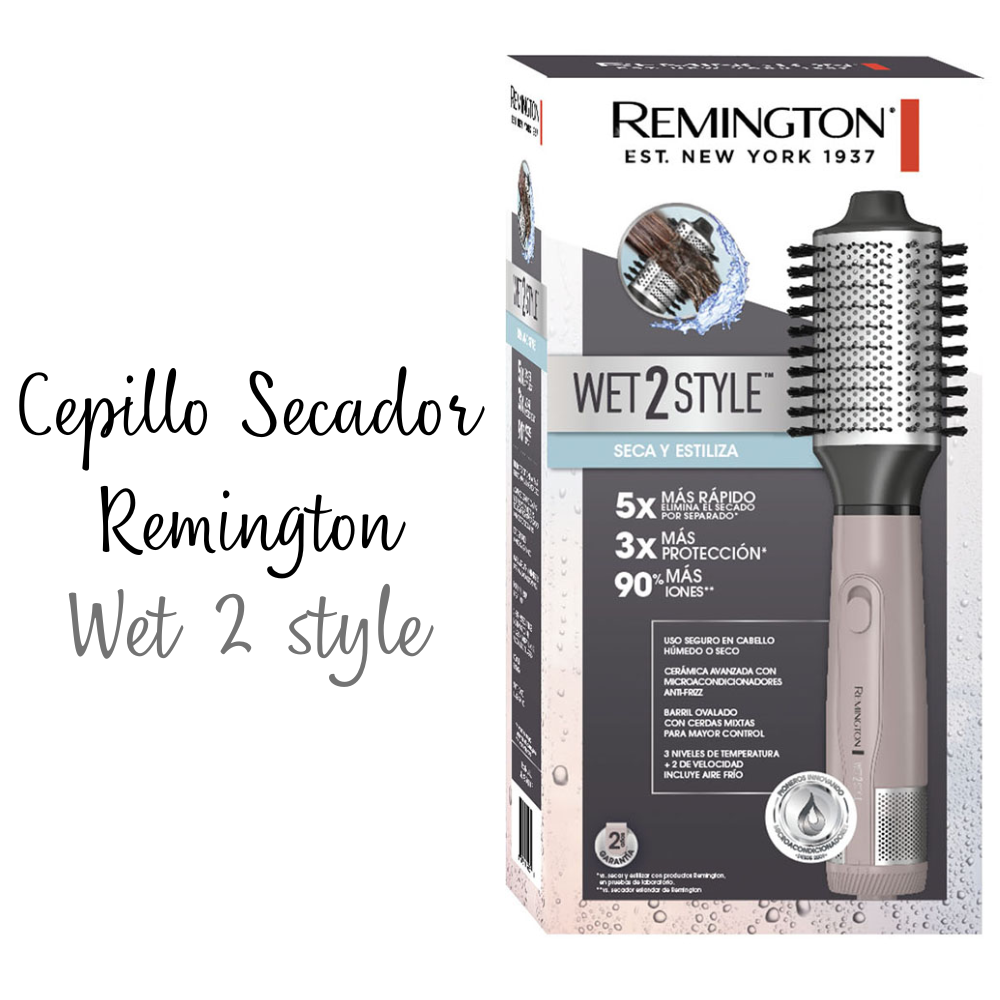 CEPILLO SECADOR VOLUMINIZADOR REMINGTON WET2STYLE - 1