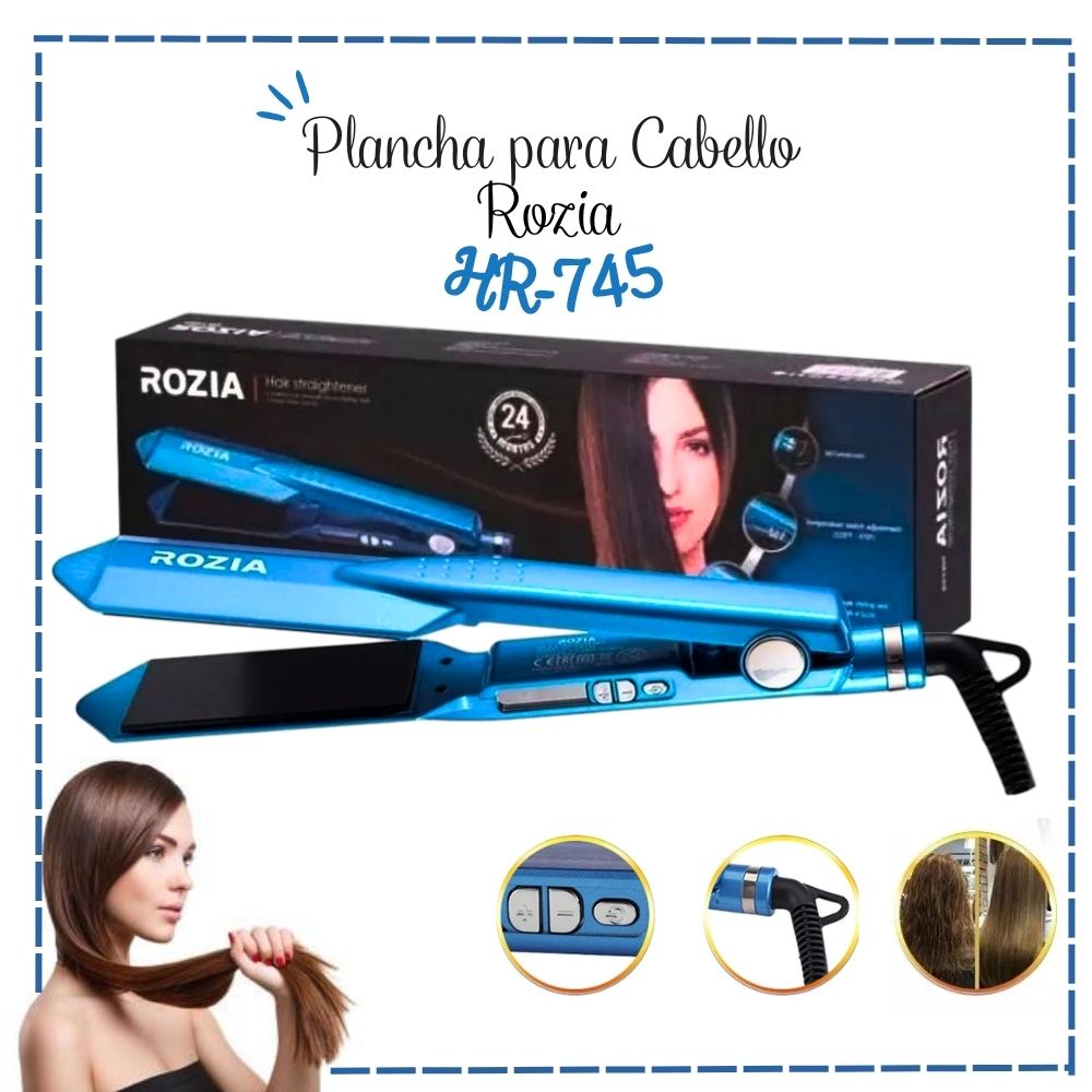 PLANCHA ALISADORA ROIZA HR745 - 1