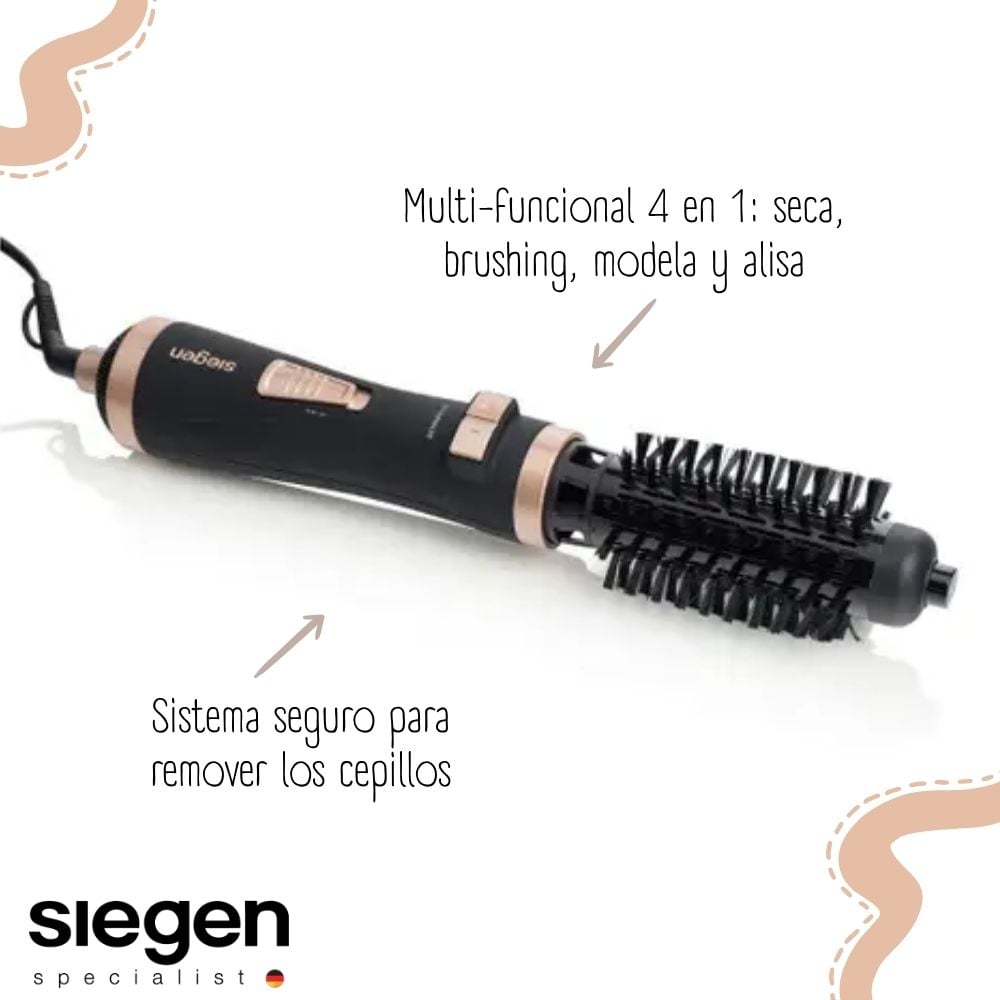 CEPILLO SECADOR - VOLUMINIZADOR SIEGEN GET READY SG-2805 - 4