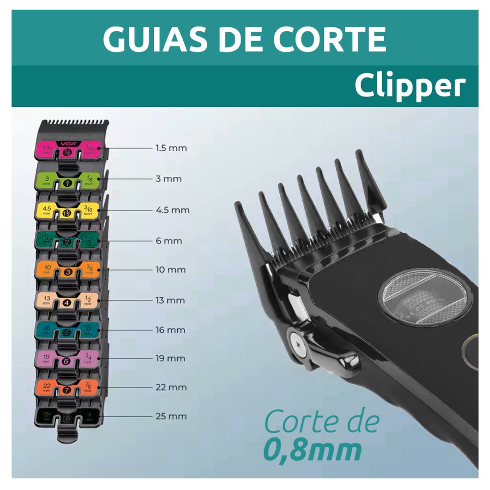 MÁQUINA DE CORTAR PELO VGR V-880C - 3