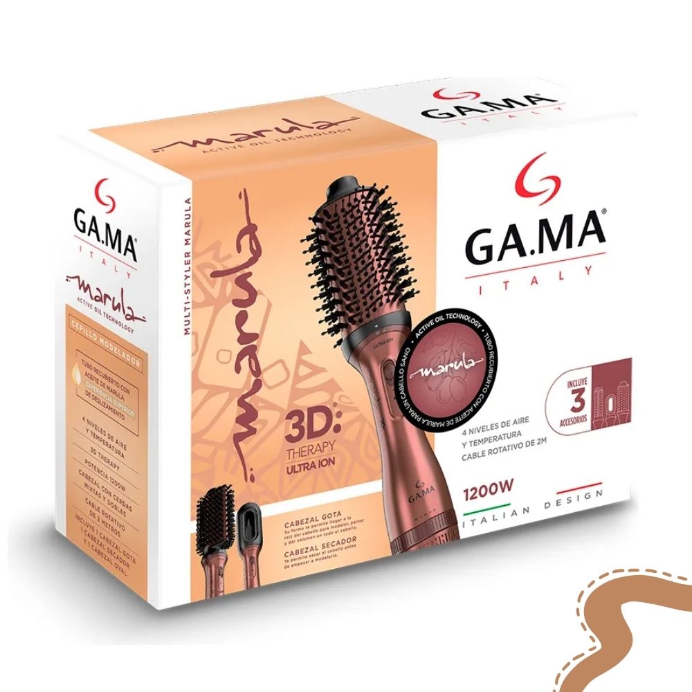 CEPILLO SECADOR MODELADOR GA.MA STYLER MARULA 3 EN 1 - 5