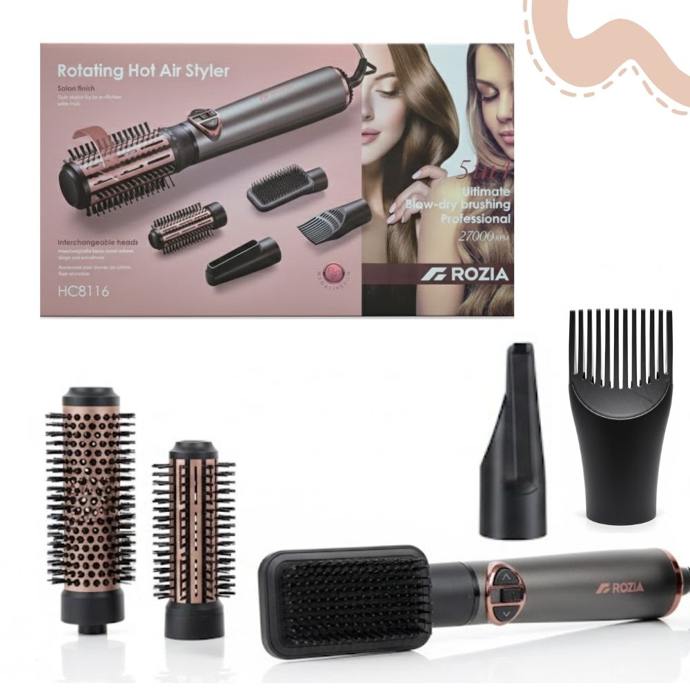 CEPILLO ROTATING HOT AIR STYLER ROZIA 5 EN 1 - HC8116 - 3