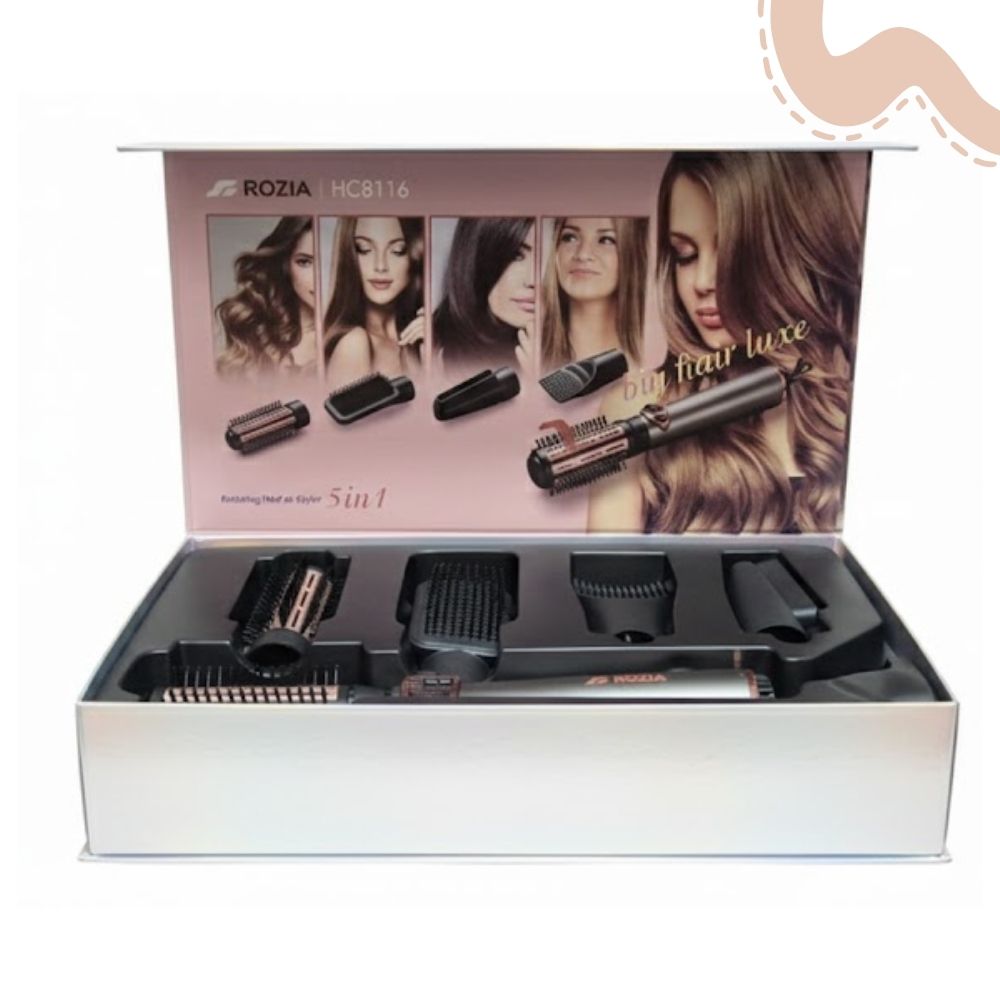 CEPILLO ROTATING HOT AIR STYLER ROZIA 5 EN 1 - HC8116 - 4