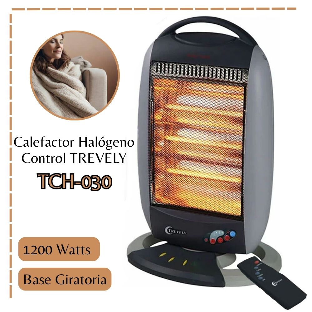 ESTUFA HALOGENO TREVELY - TCH-030 - 1