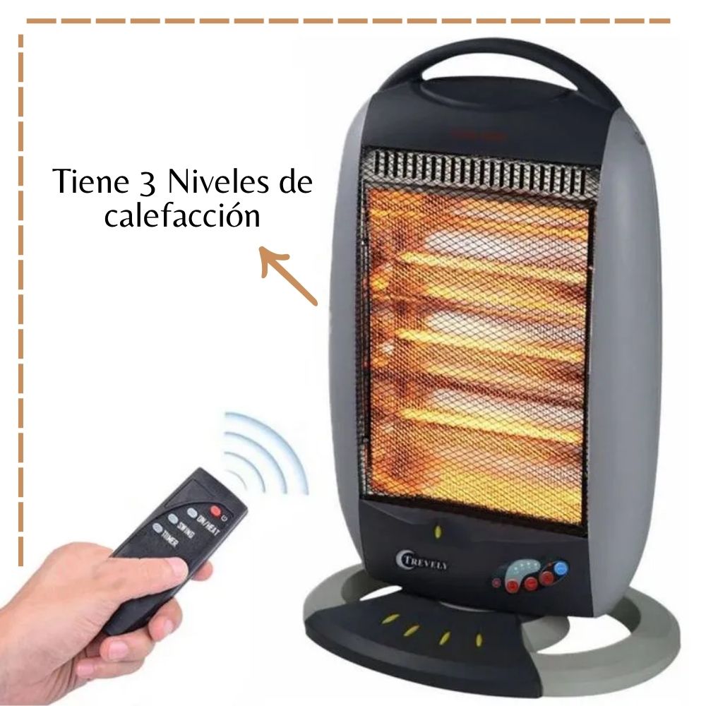 ESTUFA HALOGENO TREVELY - TCH-030 - 2