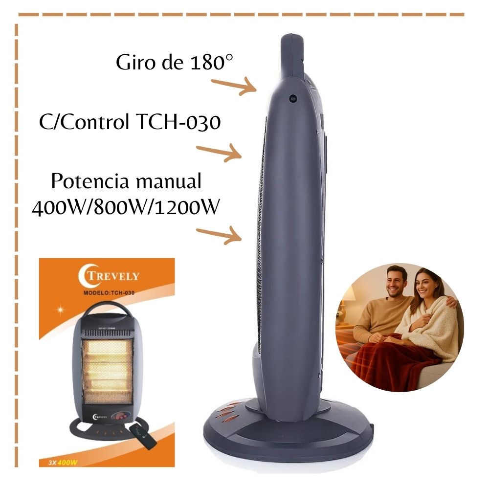 ESTUFA HALOGENO TREVELY - TCH-030 - 4