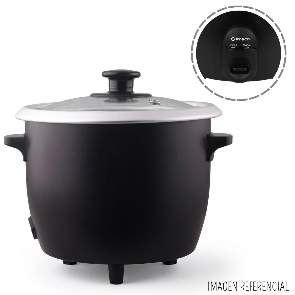 OLLA ARROCERA IMACO RC15N DE 1.5 LT. - NEGRO - 3