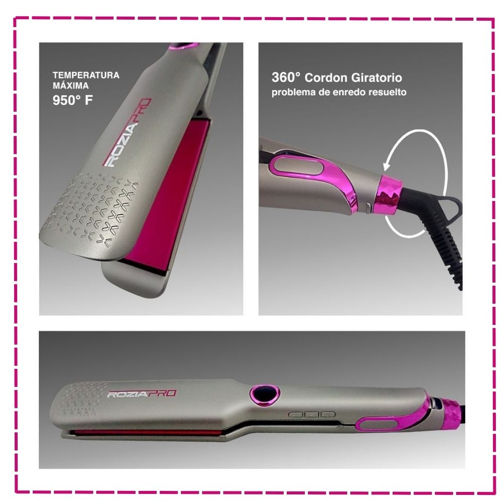 PLANCHA ALISADORA ROZIAPRO HR817 - 4