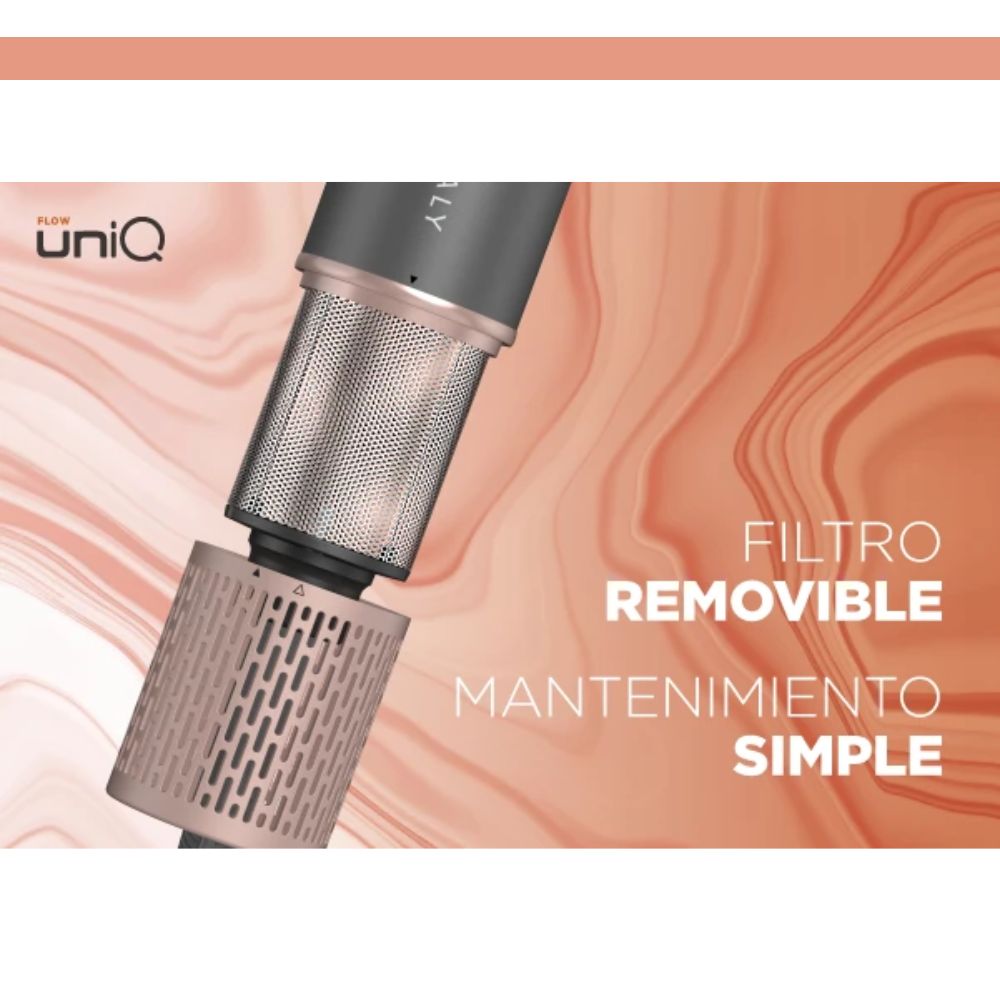CEPILLO MODELADOR GAMA UNIQ FLOW 9 EN 1 MULTISTYLER - 6