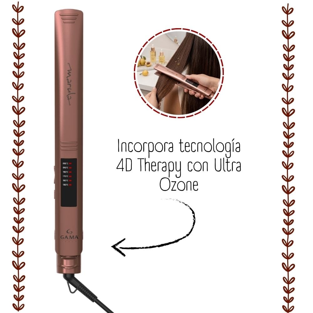 PLANCHA DE CABELLO GAMA MARULA ELEGANCE LED - BECHS0000002223 - 2