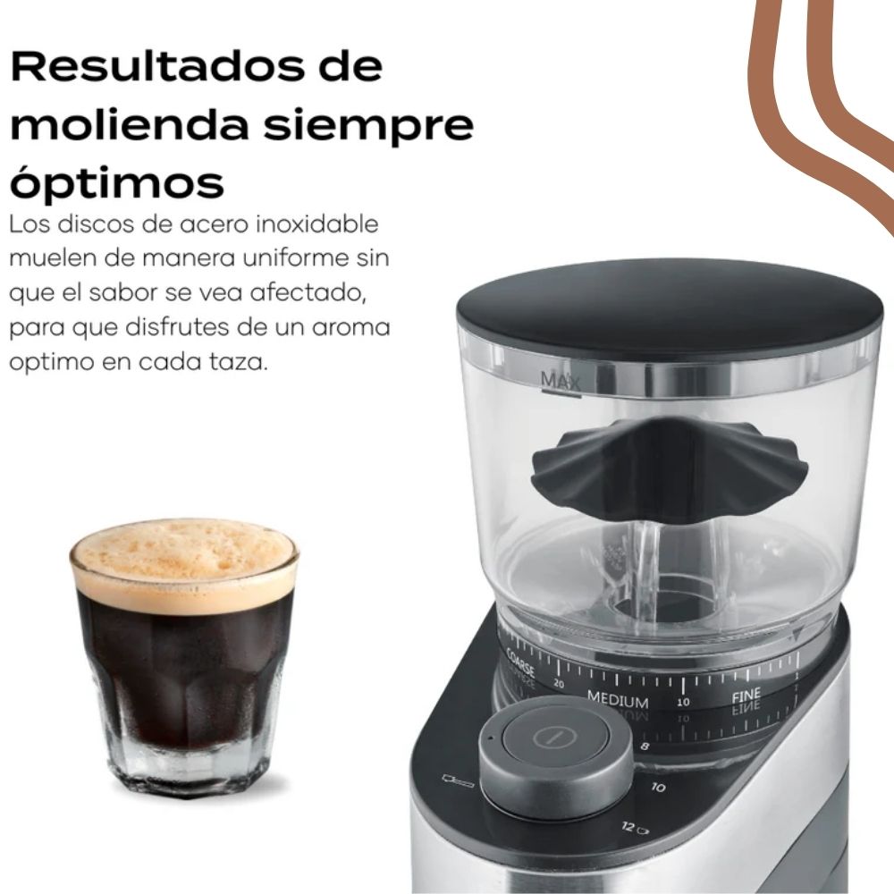MOLINILLO DE CAFÉ AUTOMÁTICO SEVERIN - KM 3880 - 2