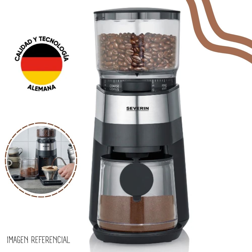 MOLINILLO DE CAFÉ AUTOMÁTICO SEVERIN - KM 3880 - 4