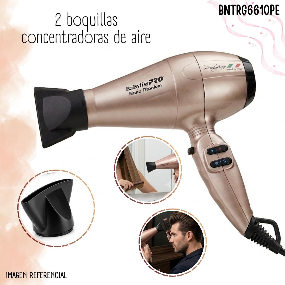 SECADORA DE CABELLO BABYLISSPRO PORTOFINO BNTRG6610PE - 4