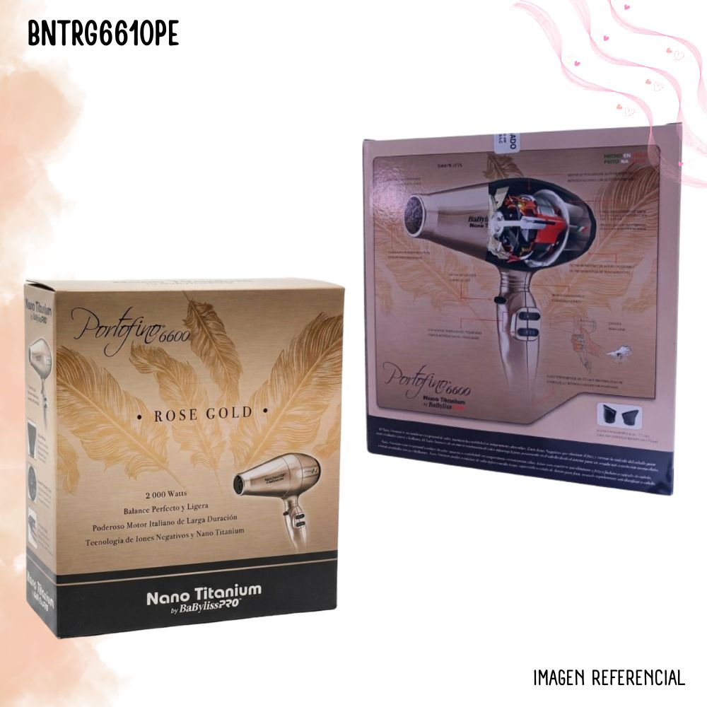 SECADORA DE CABELLO BABYLISSPRO PORTOFINO BNTRG6610PE - 5