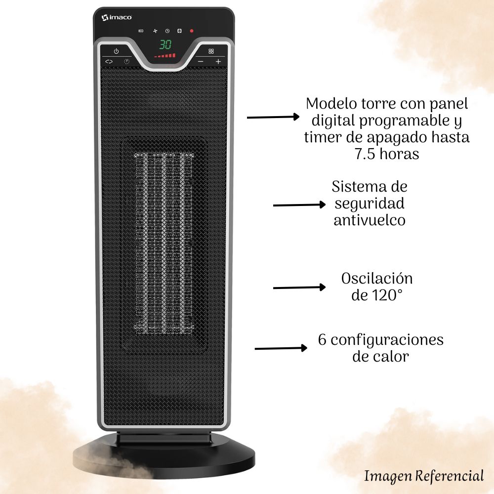 TERMO VENTILADOR IMACO ITC3116 - 5