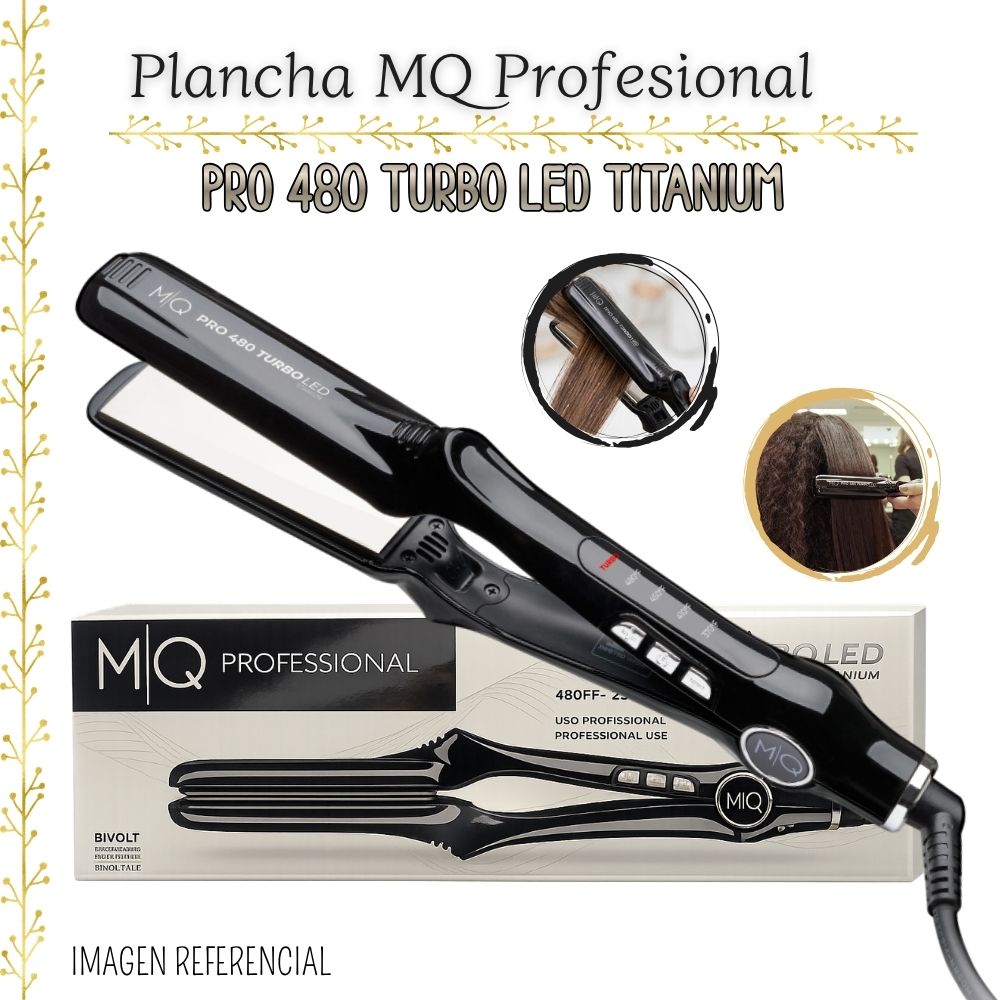 Plancha ALISADORA MQ Turbo Pro 480 LED - 1