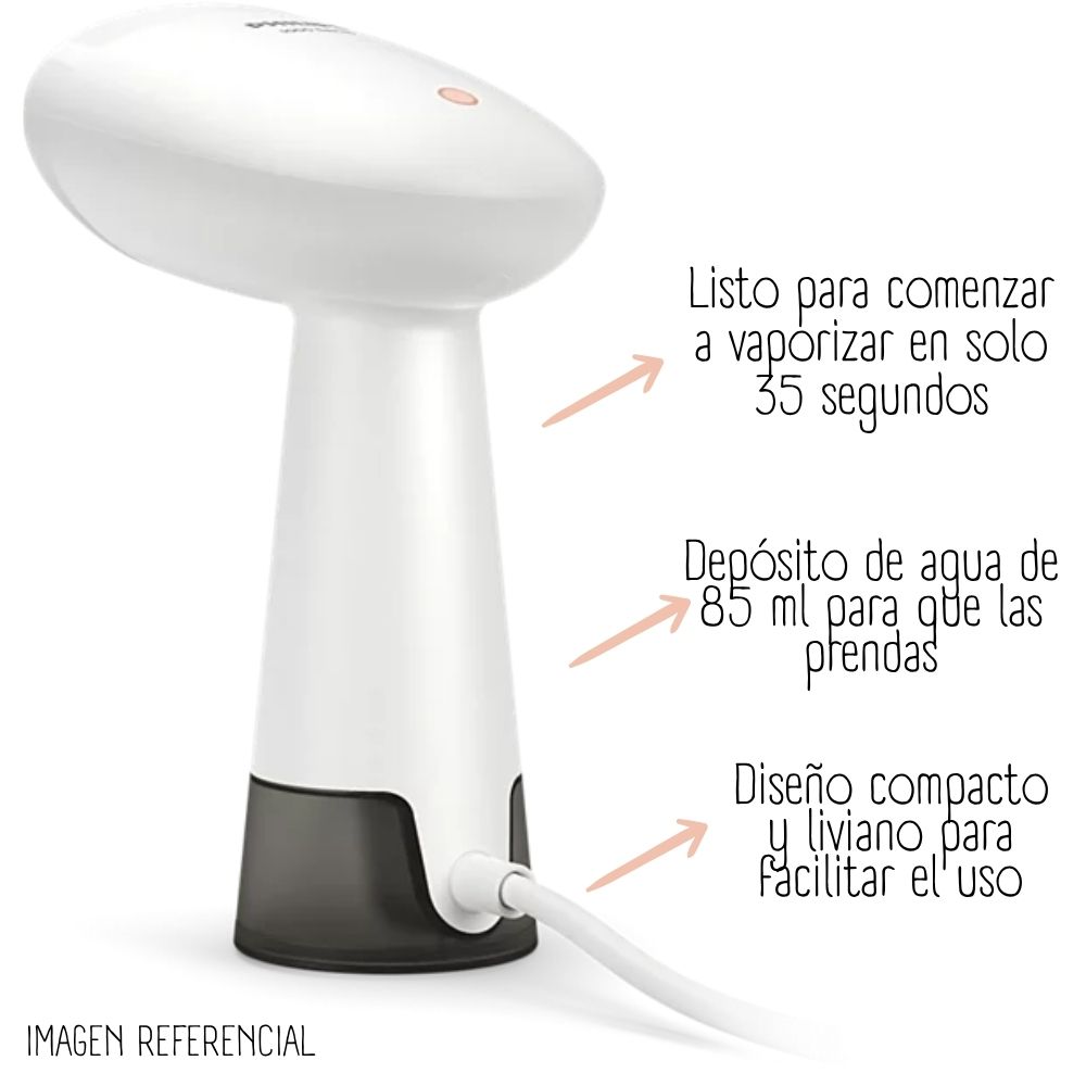 VAPORIZADOR DE PRENDAS PHILIPS PORTÁTIL MODELO STH1010 - 2
