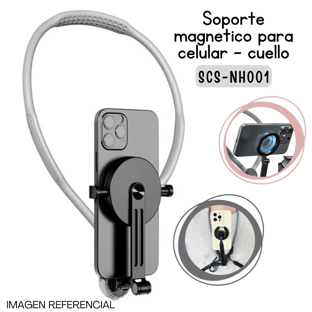 SOPORTE MAGNÉTICO AJUSTABLE DE CUELLO FLEXIBLE - 1