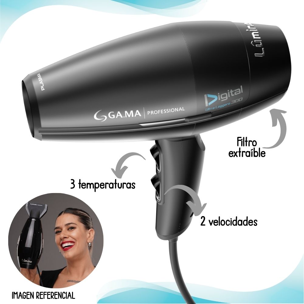 SECADOR PROFESIONAL GAMA LUMINE IT 80 LATAM 220 – BECHD0000003125 - 6