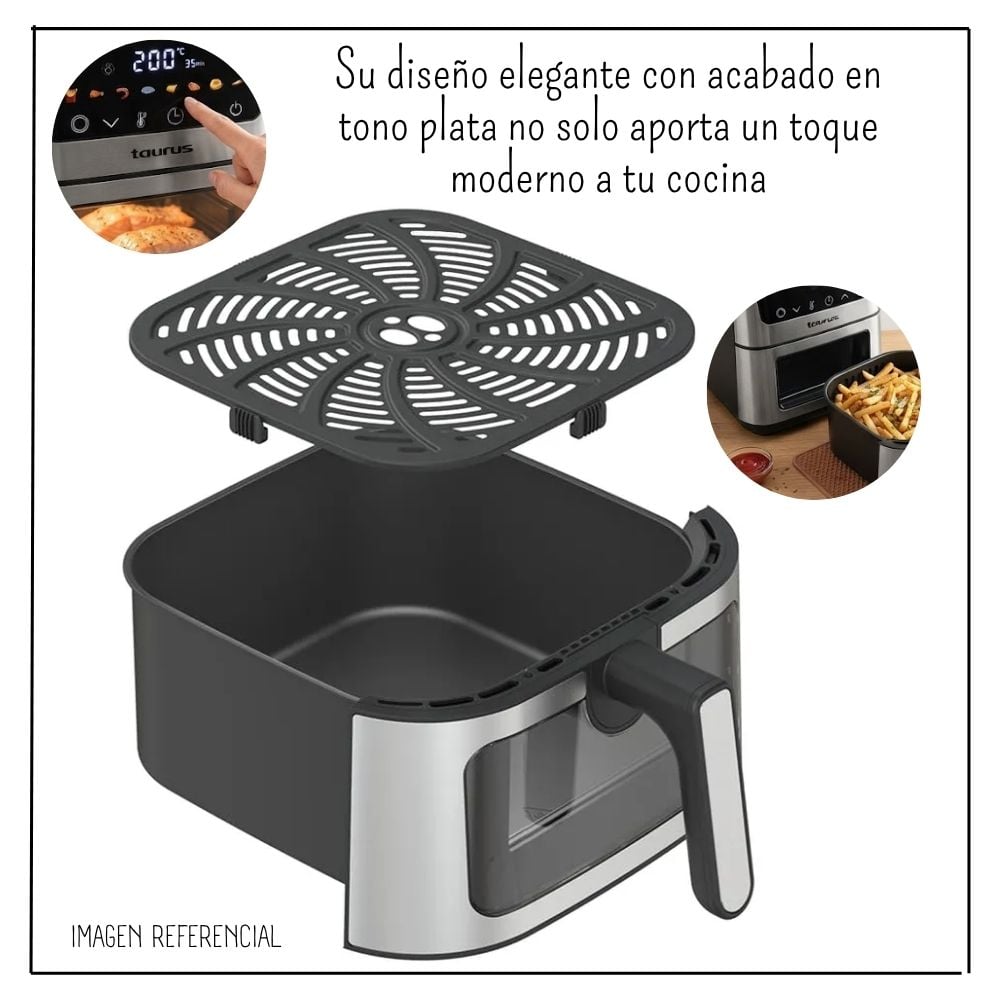 FREIDORA DE AIRE TAURUS SILVER FRYER II - 2