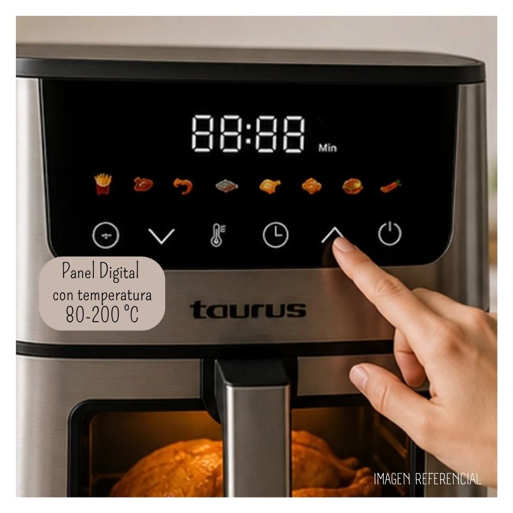 FREIDORA DE AIRE TAURUS SILVER FRYER II - 4