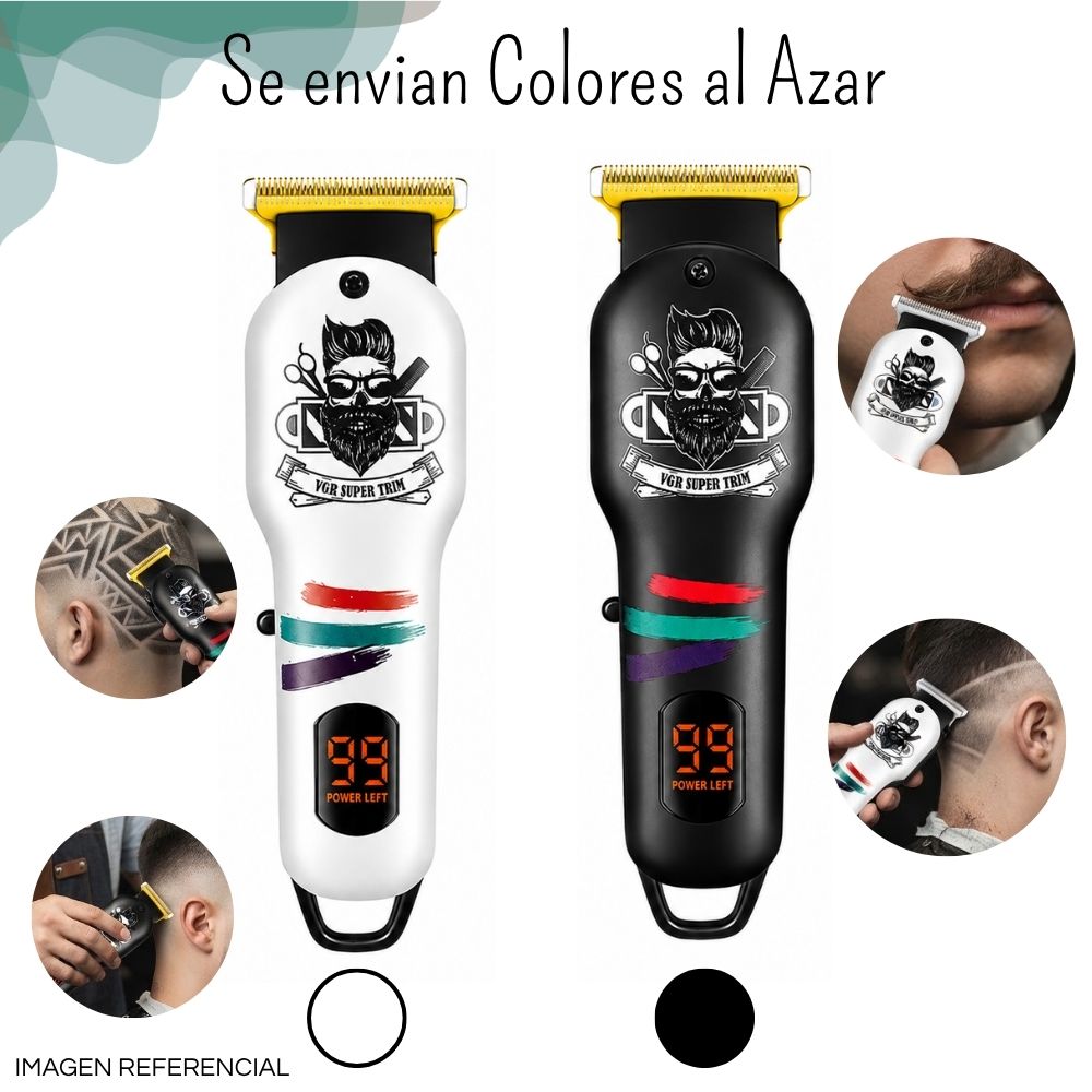 TRIMMER INALÁMBRICO RECARGABLE VGR V-971 - 4